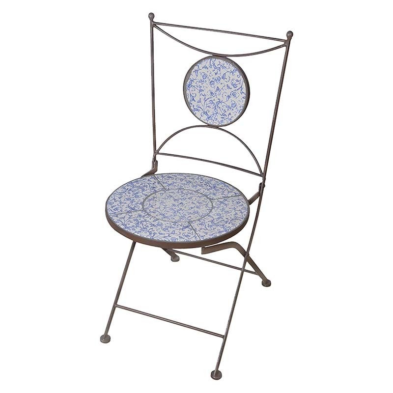 Aged Ceramic Chair