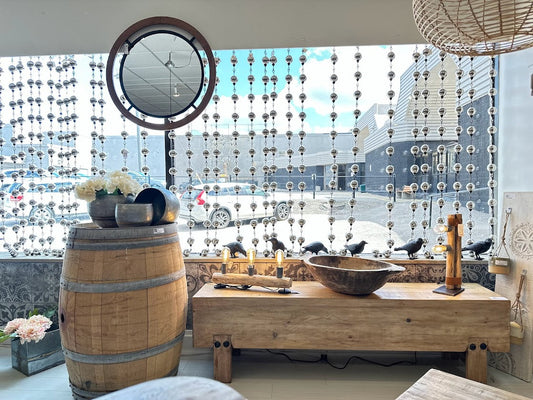 Recycled Old Pine Log Bench (BF-23005)