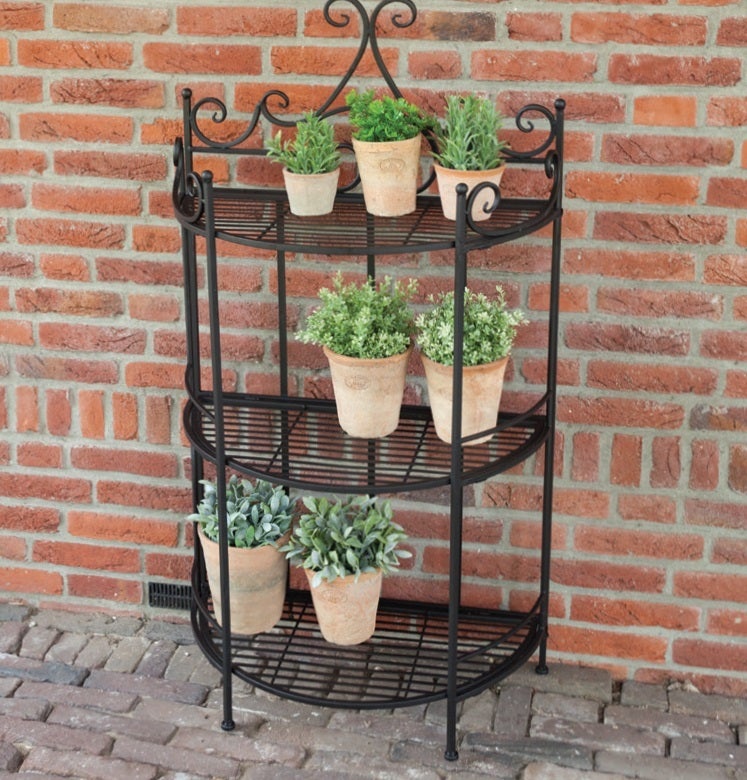 Etagere Half Round Folding