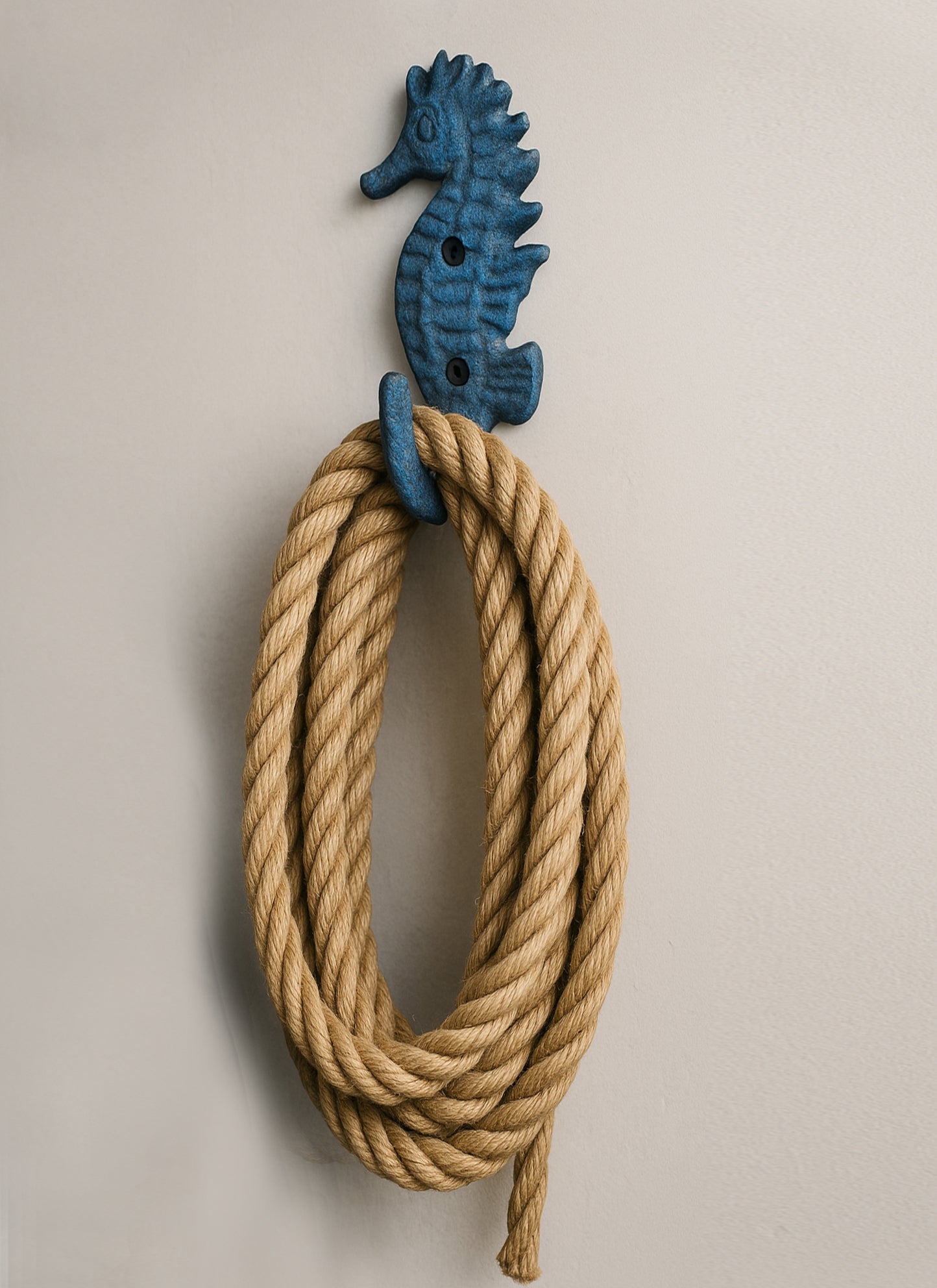 Crochet Hippocampe Bleu