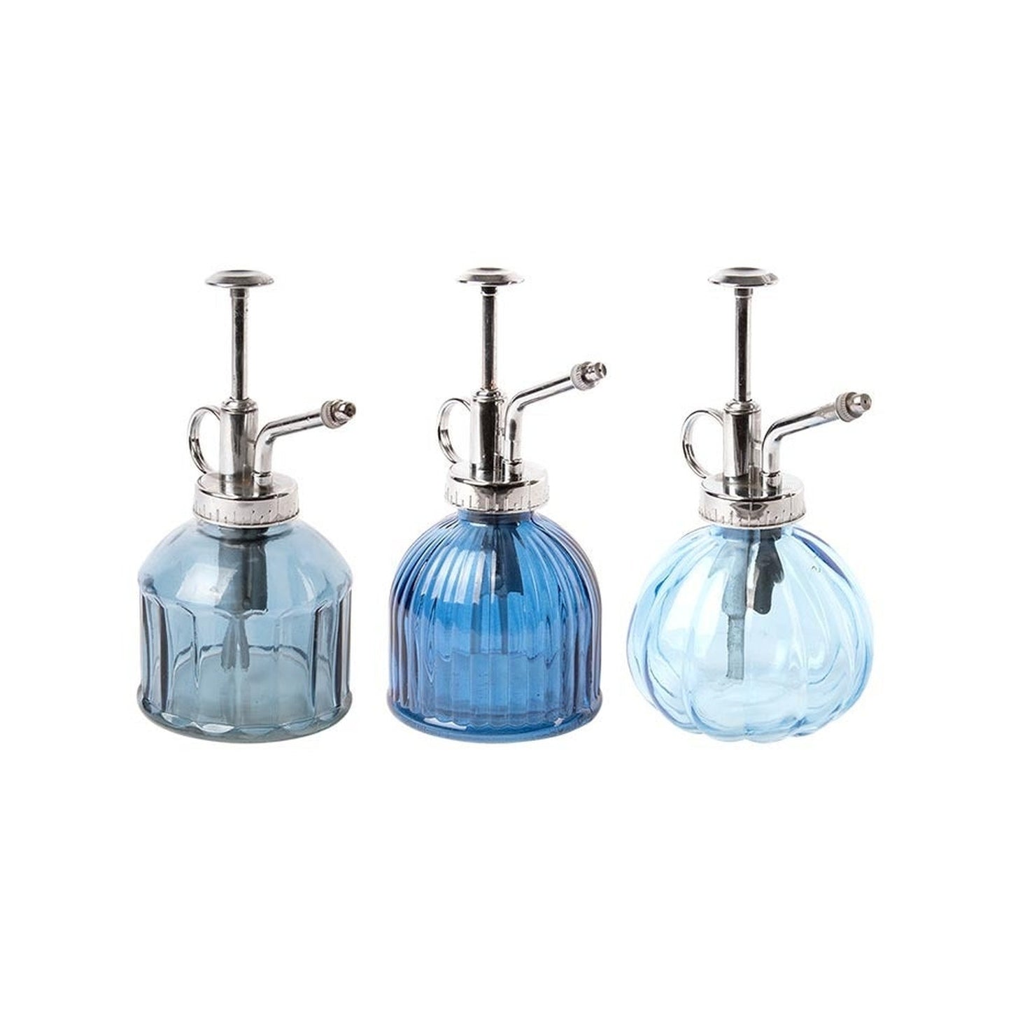Vintage Plant Mister Spray Bottle - Petit flacon pulvérisateur pour plantes - 50 nuances de bleu