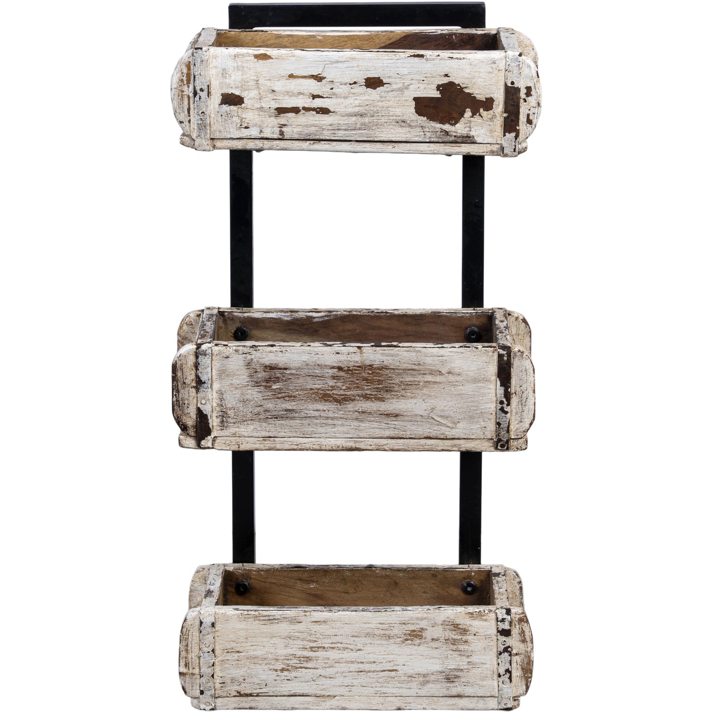 Wooden Brick Mould Tower 3, White
