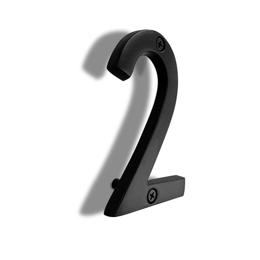 "Aluminium Numéro 2, 4po, noir"