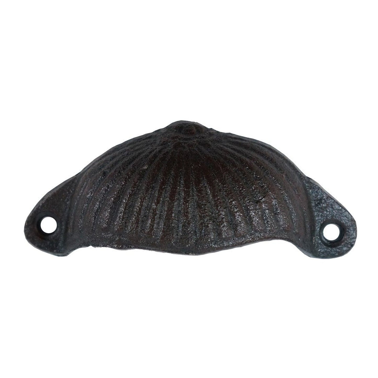 Cast iron ridged pull cup