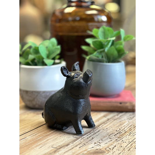 Cast Iron Pig, Head Up