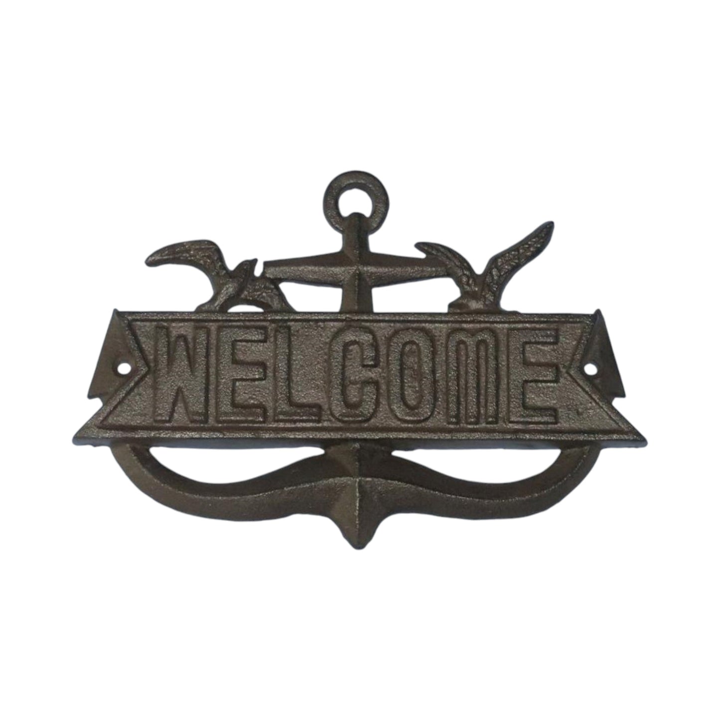 ~Welcome~ Sign, Seagull & Anchor