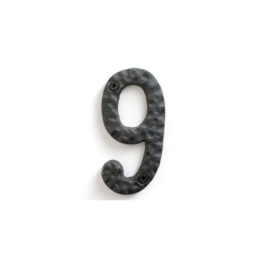 Cast Iron Number 9, 4 inches (JS-RN4-9)