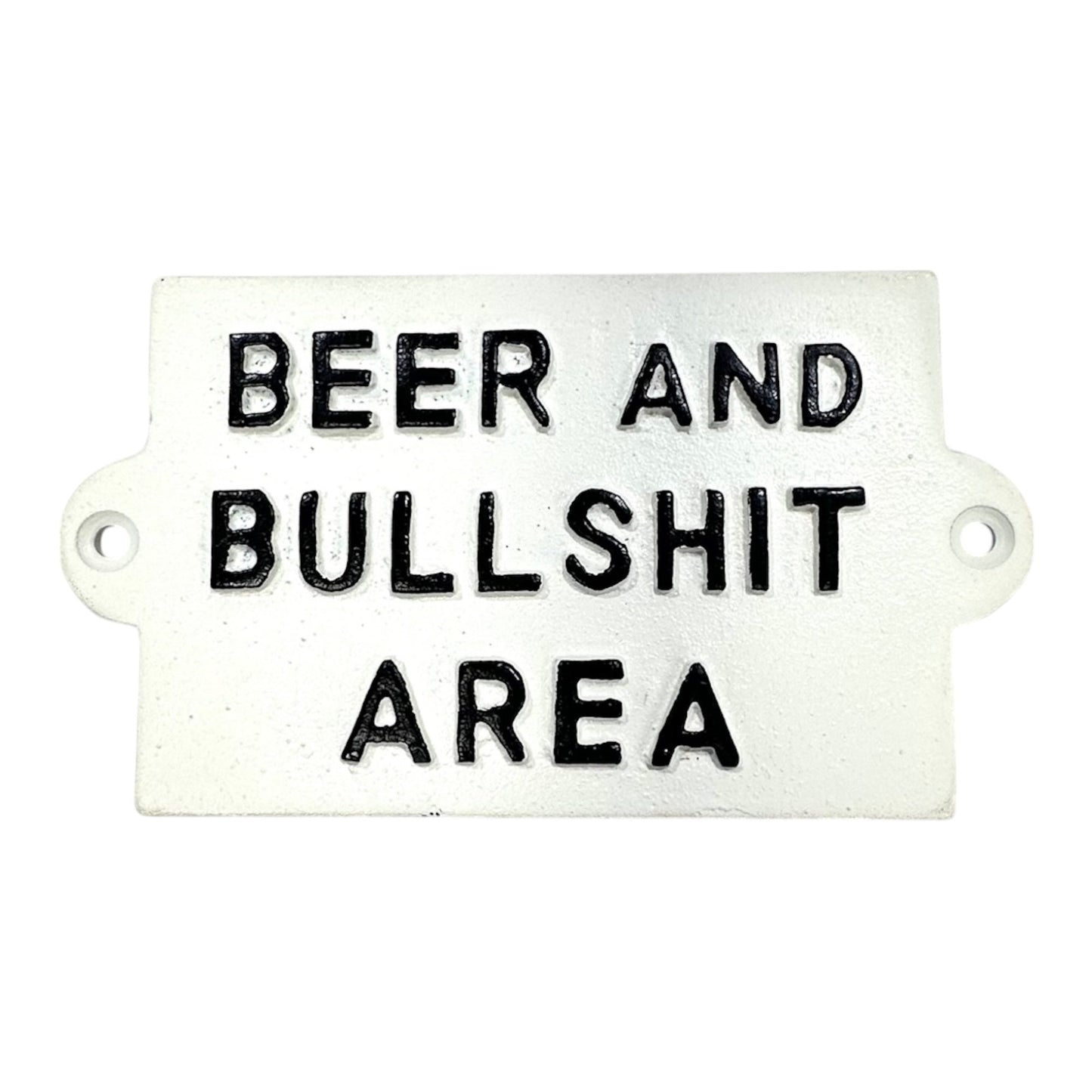 ~Beer And Bullshit Area~, White