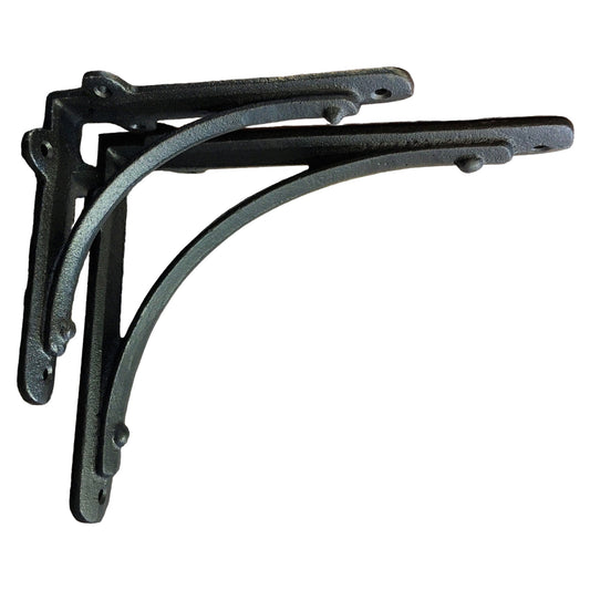 Cast Iron Station Shelf Brackets, Large