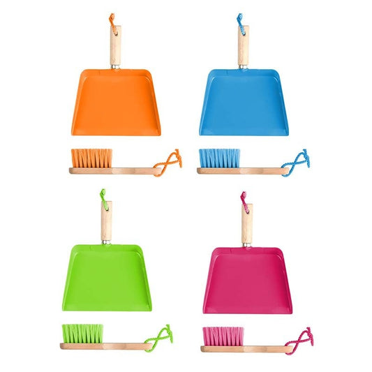 Ensemble pelle à poussière et brosse pour enfants