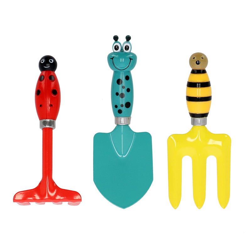 Ensemble d'outils de jardin pour enfants/3 insectes