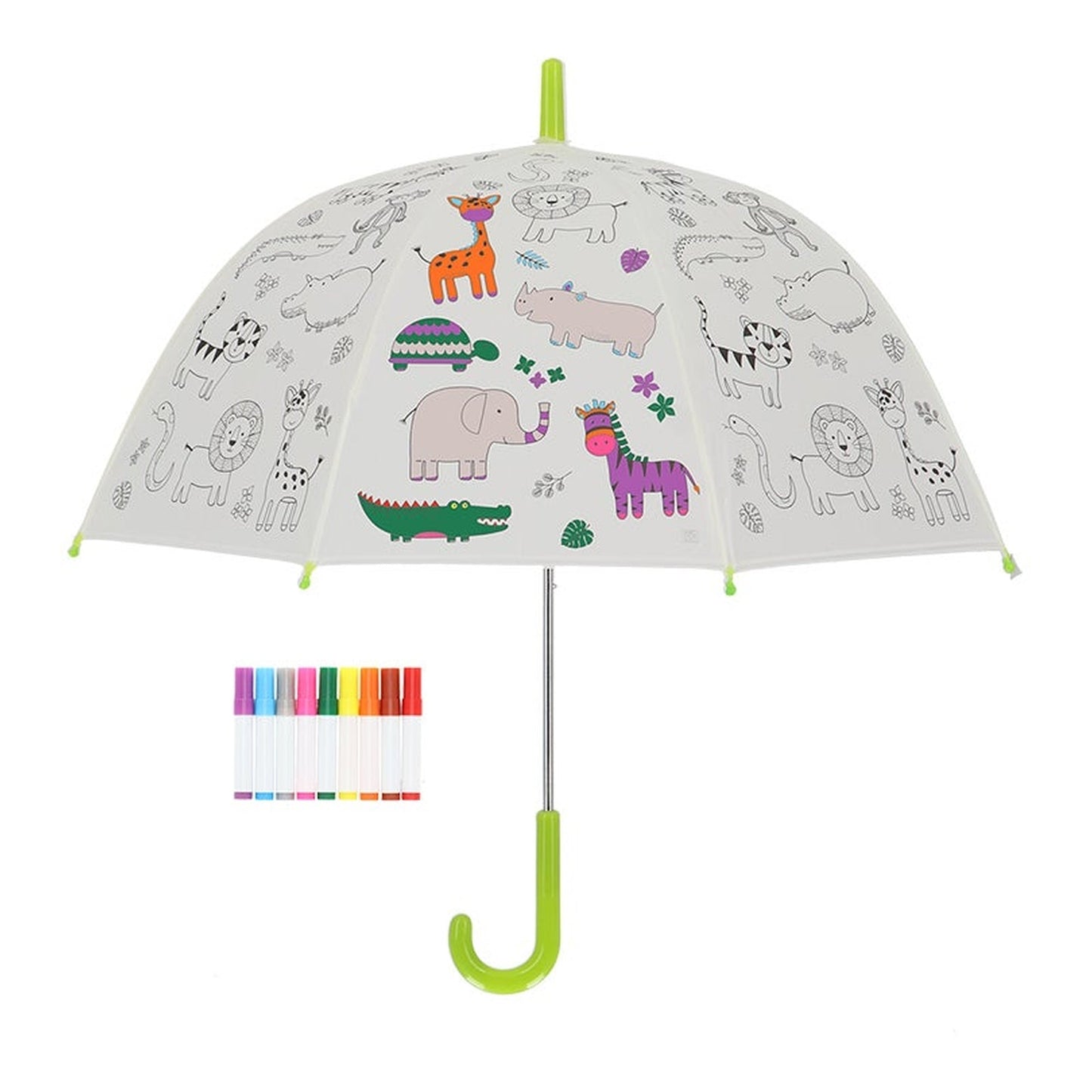 Colour in Umbrella "Jungle"