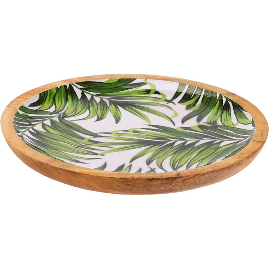 "Plateau rond Isla Leaf, 25 % de réduction"