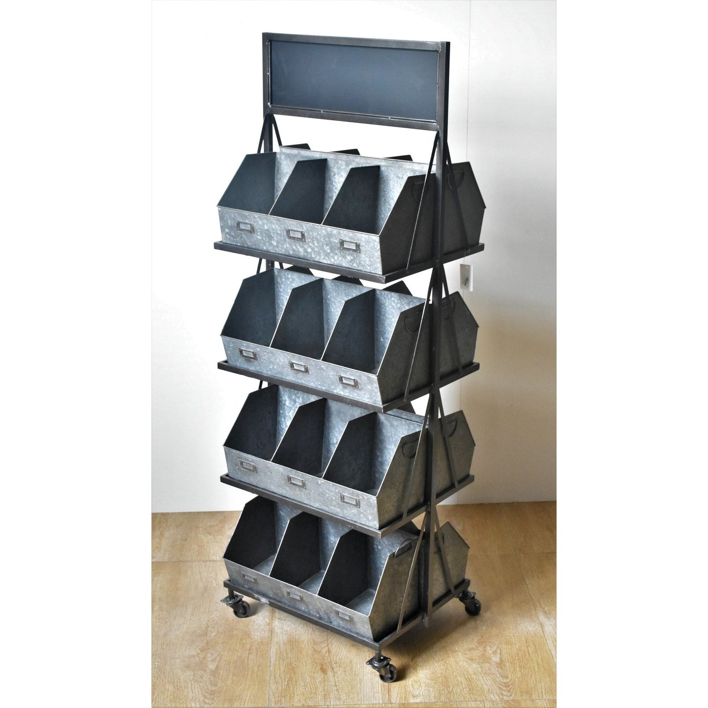 Metal 24 Cubby Displayer