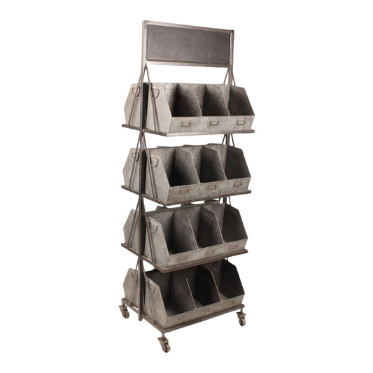 Metal 24 Cubby Displayer