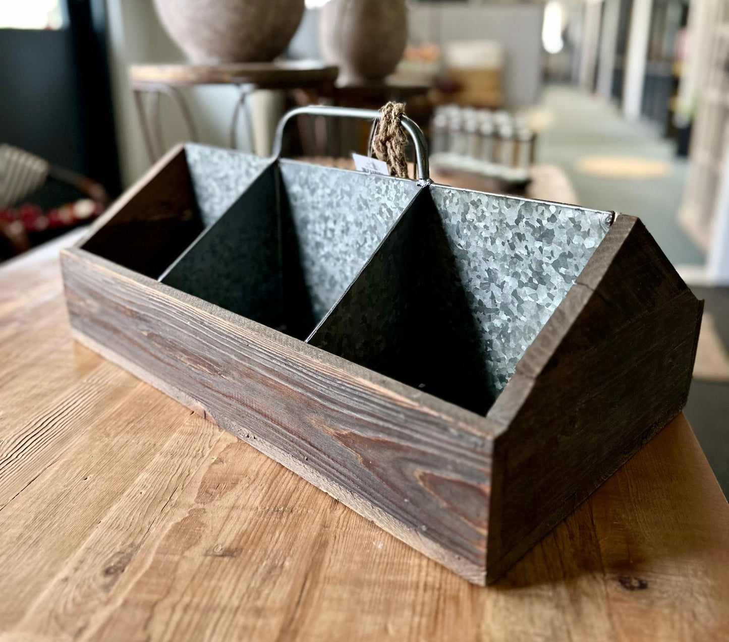 Wooden Basket (LW-20168)