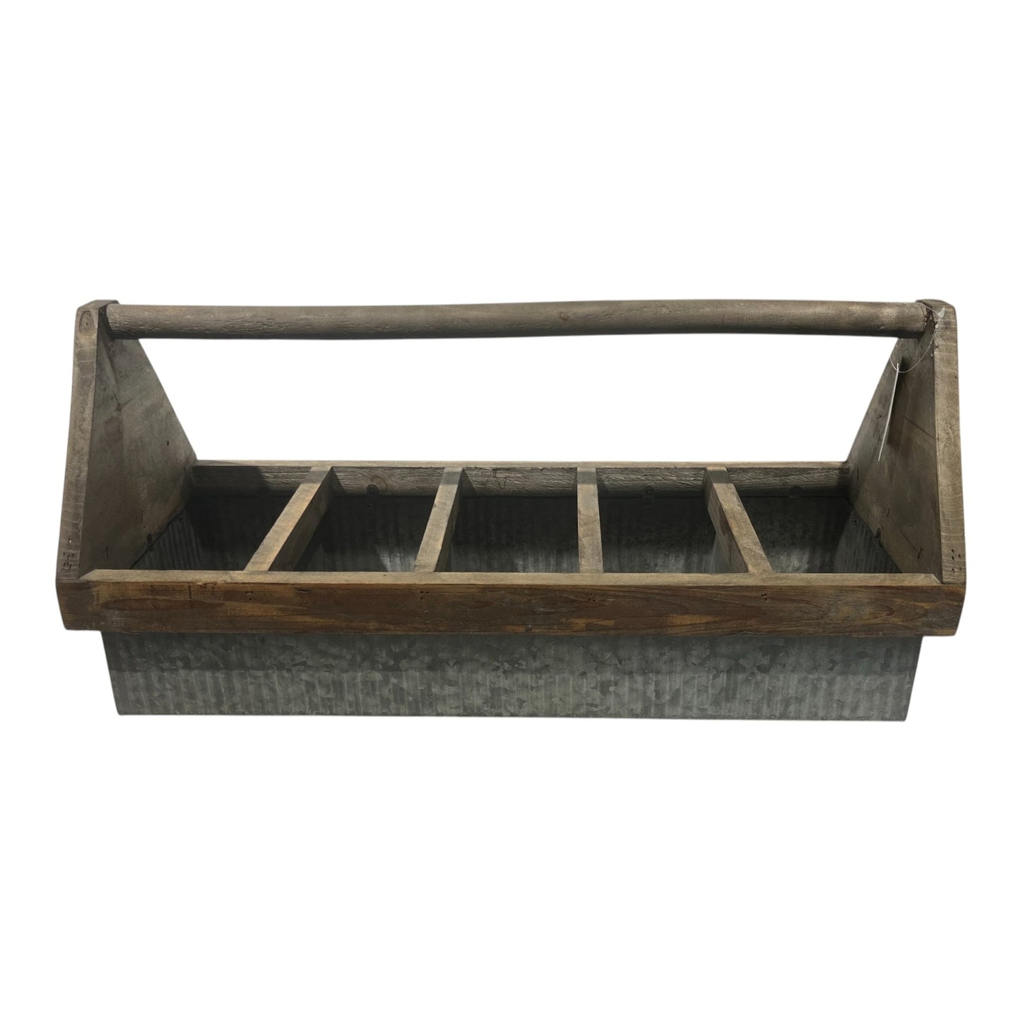 Wooden & Metal Basket
