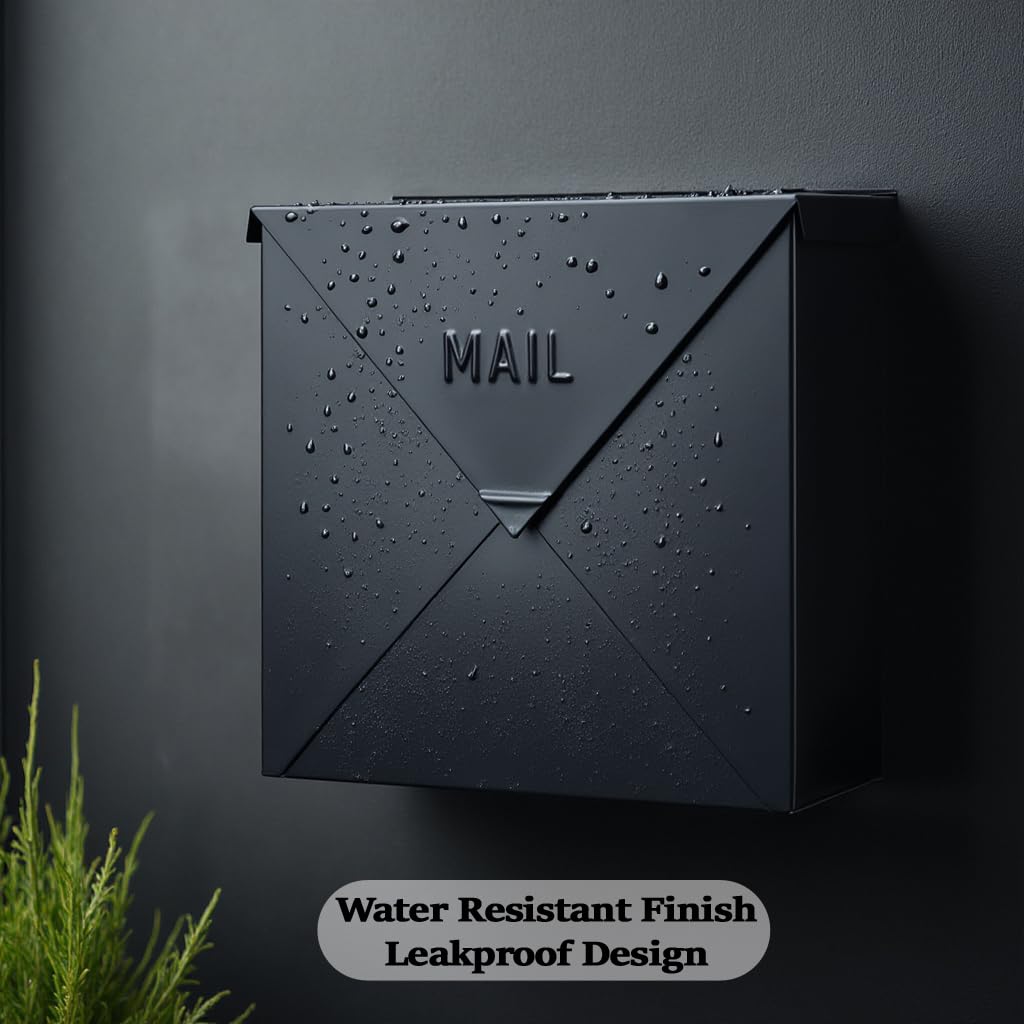 Chicago Mailbox Black (MB-6300BLK)