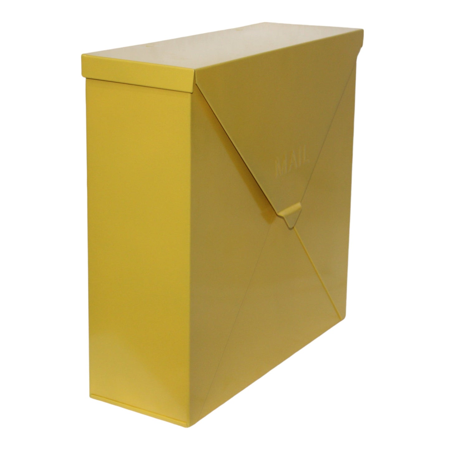 Chicago Letter Mailbox, Yellow