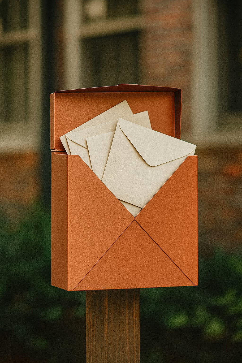 Chicago Copper Mailbox