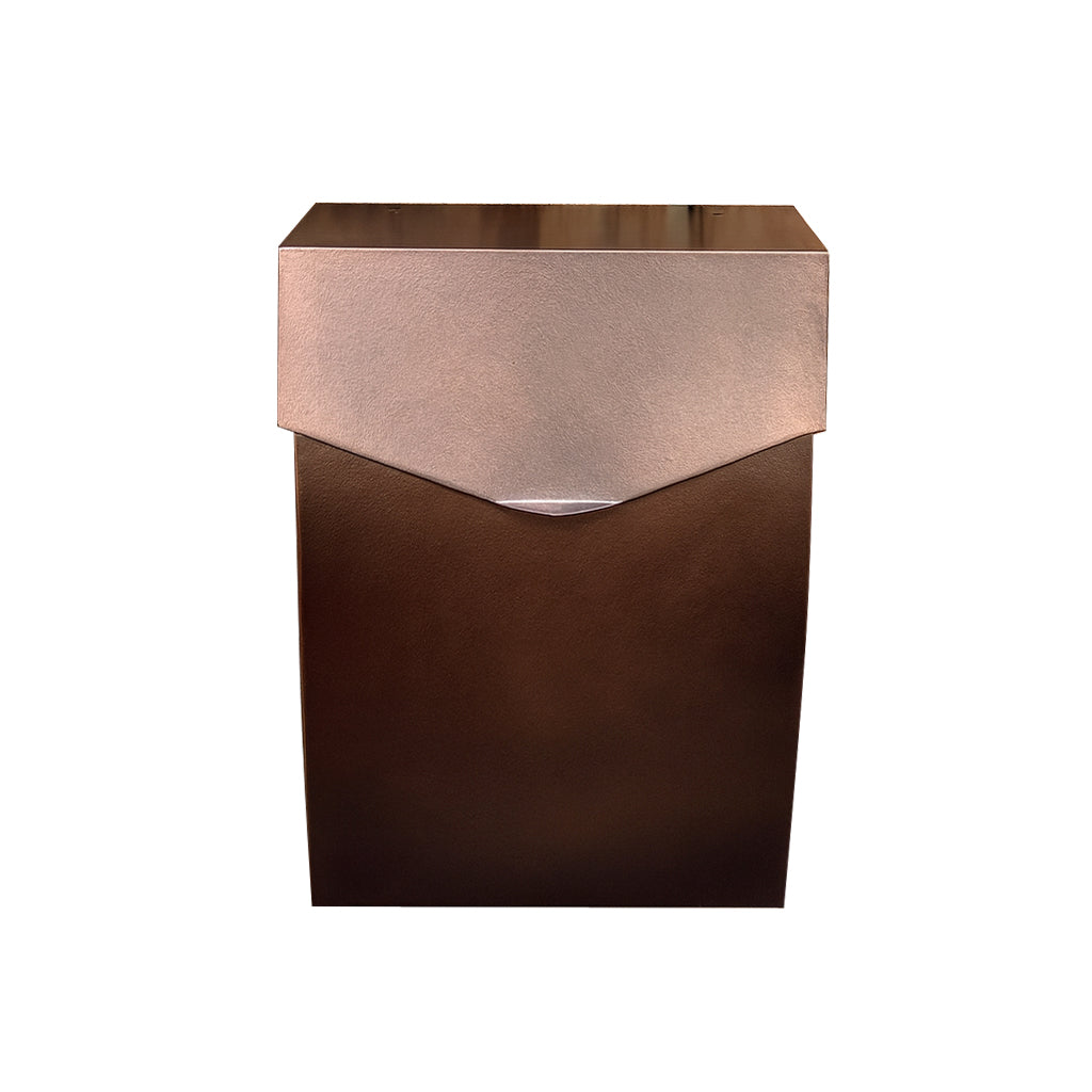 Bradly Steel Mailbox, Antique Copper