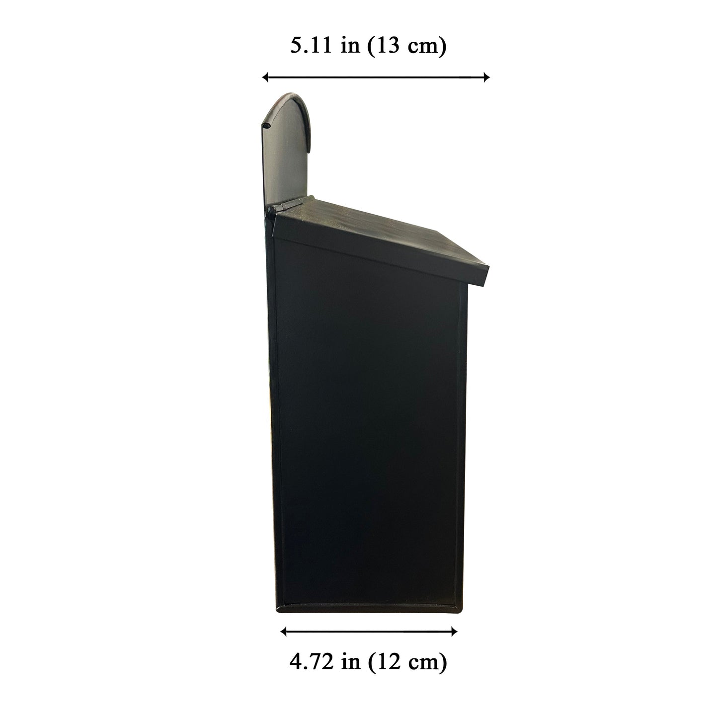 Chelsea Post Mailbox Black