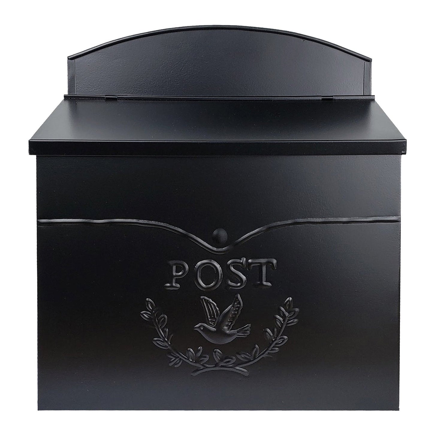 Chelsea Post Mailbox Black