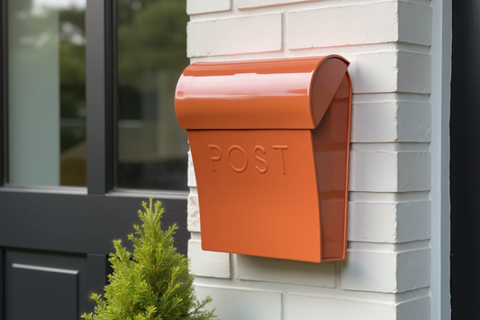 Vicki Euro Mailbox, Terracota