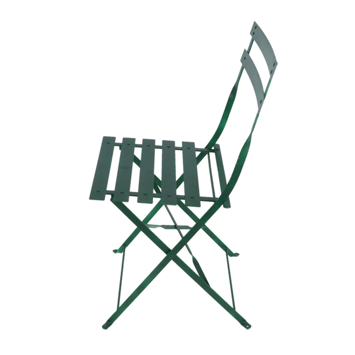 Chaise Bistrot Métal Vert