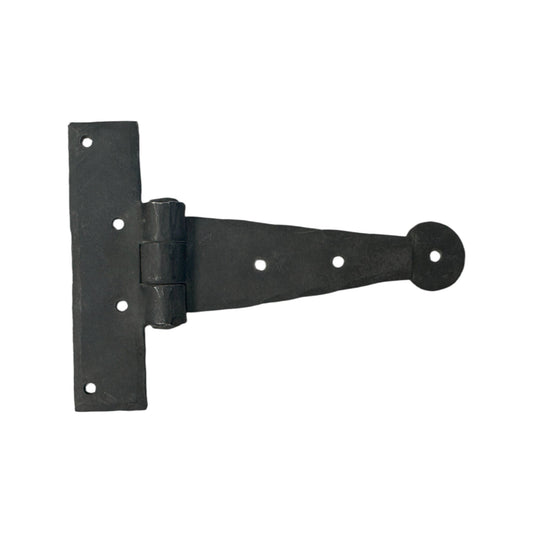 Charnière en T forgée à la main classique, charnières rustiques pour portes et meubles, 6,4 x 4 pouces