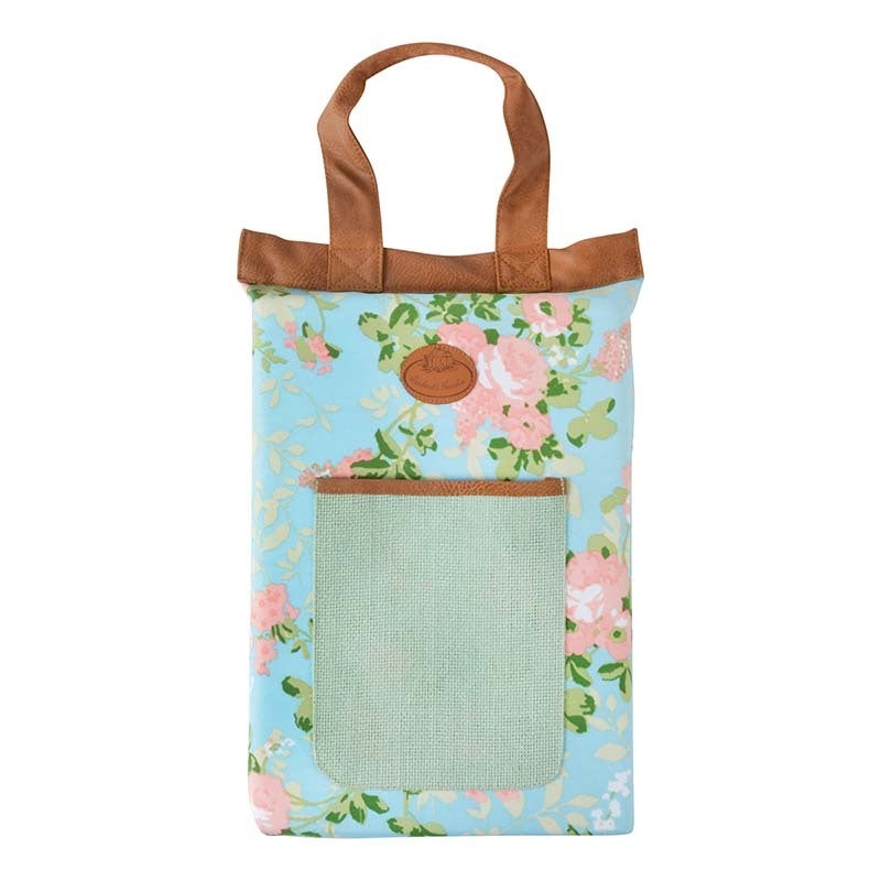 Genouillère à imprimé rose/jute