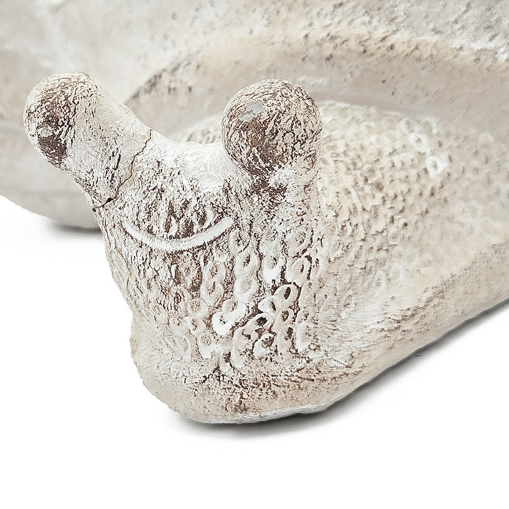 Sand and Cement Snail Planter, Large