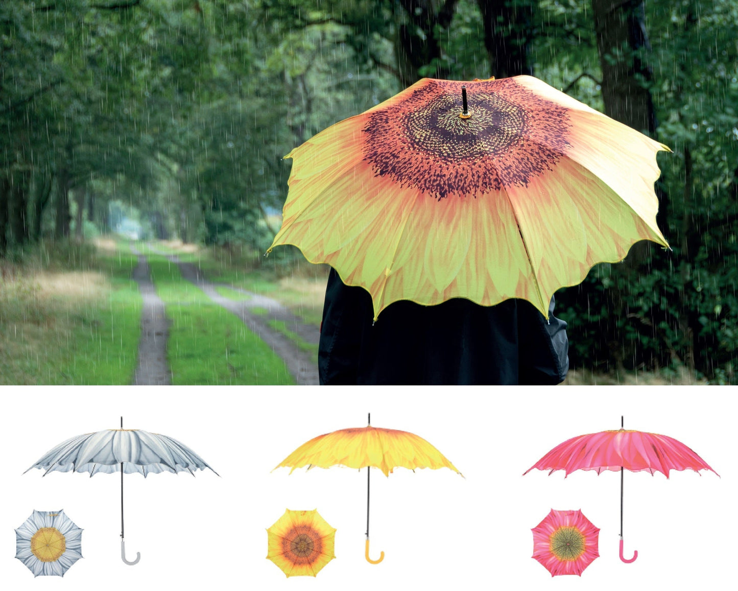 Umbrella Flowers ~ Assorted