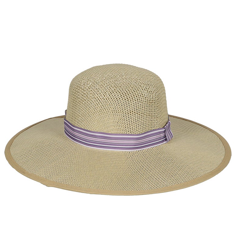 Striped Straw Hat Ass.
