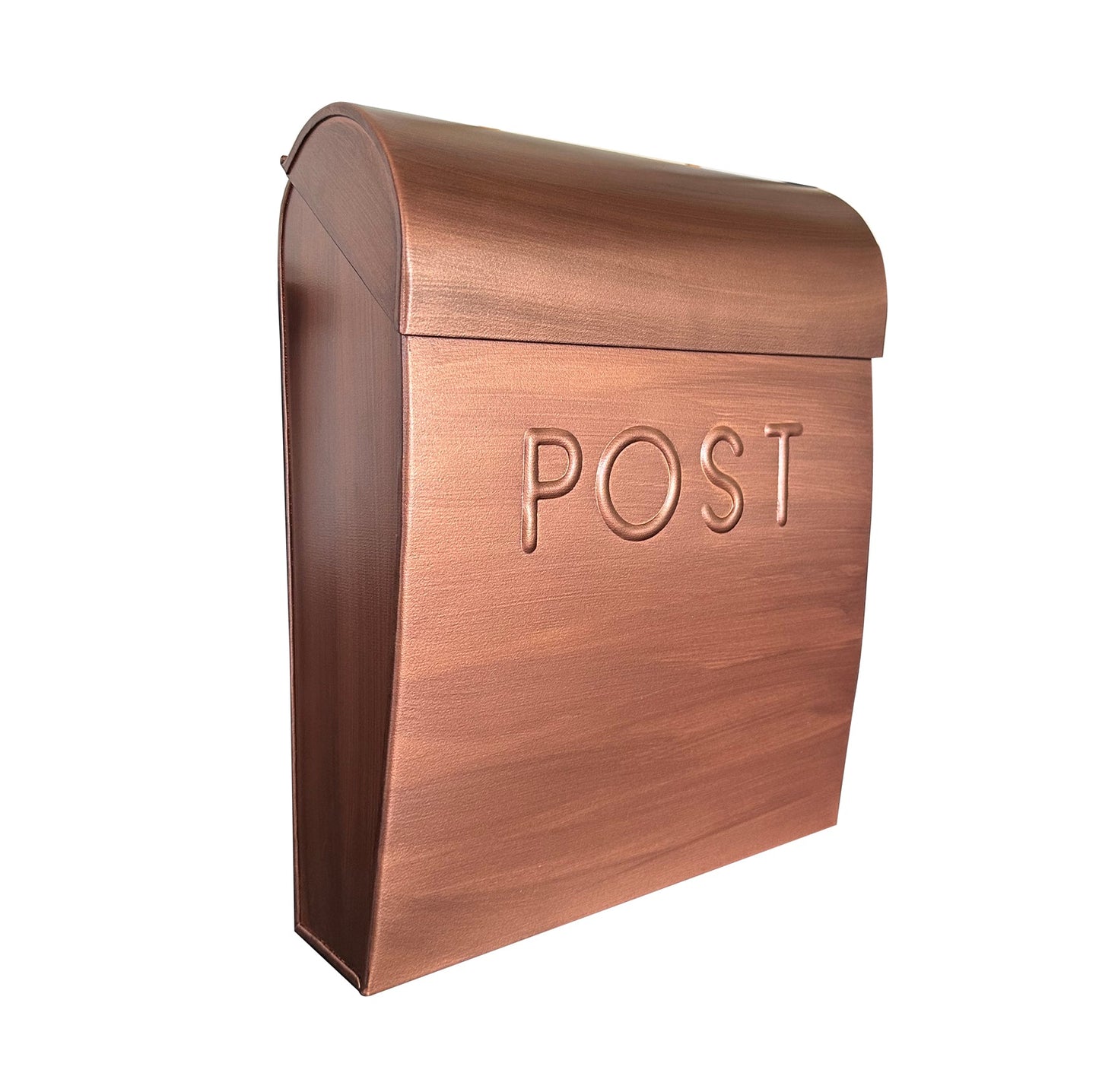 Sylvia Small Euro Mailbox, Copper