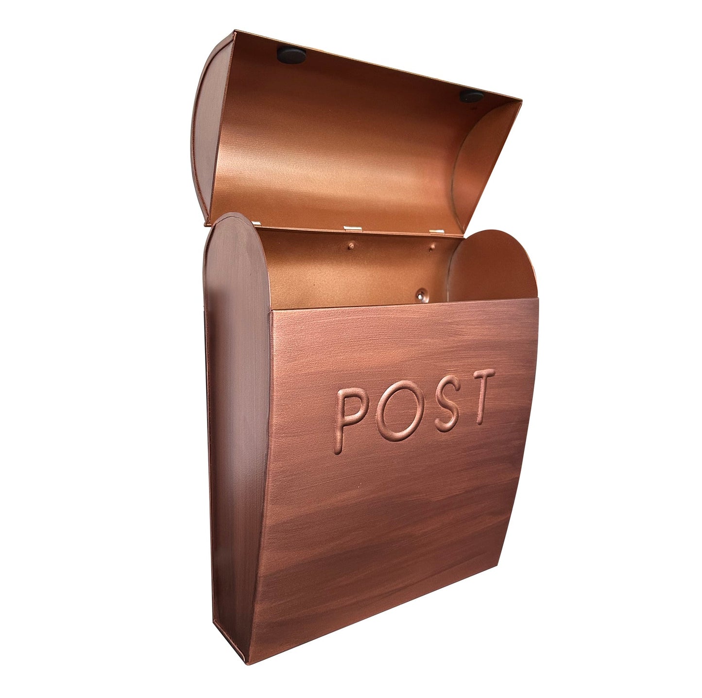 Sylvia Small Euro Mailbox, Copper