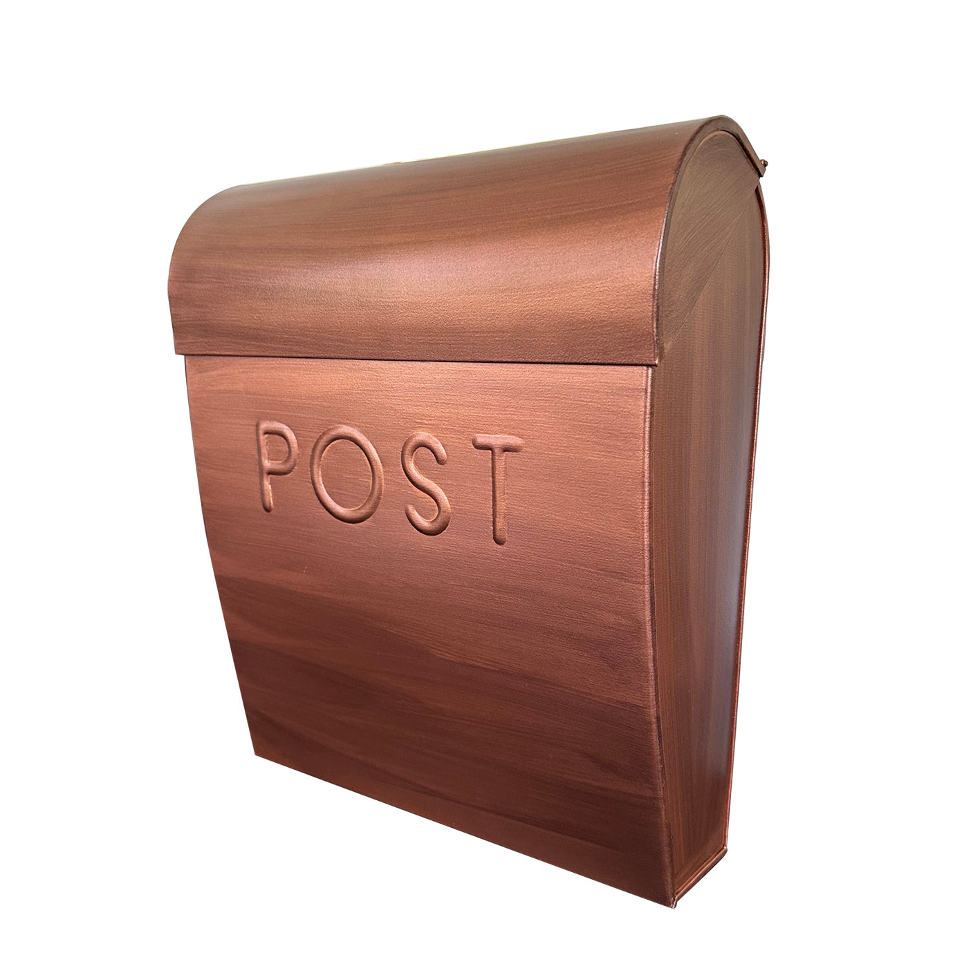 Sylvia Small Euro Mailbox, Copper