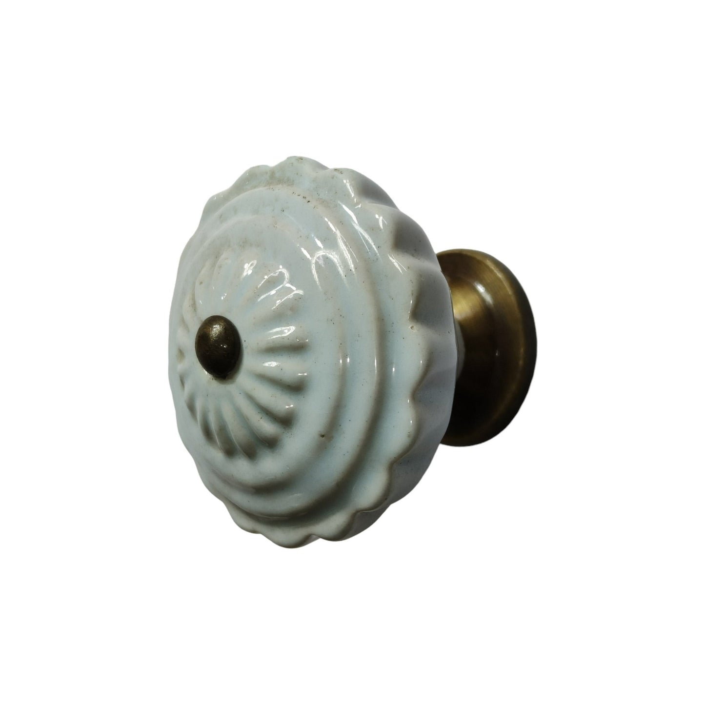 Ceramic Ivory Knob, Ivory