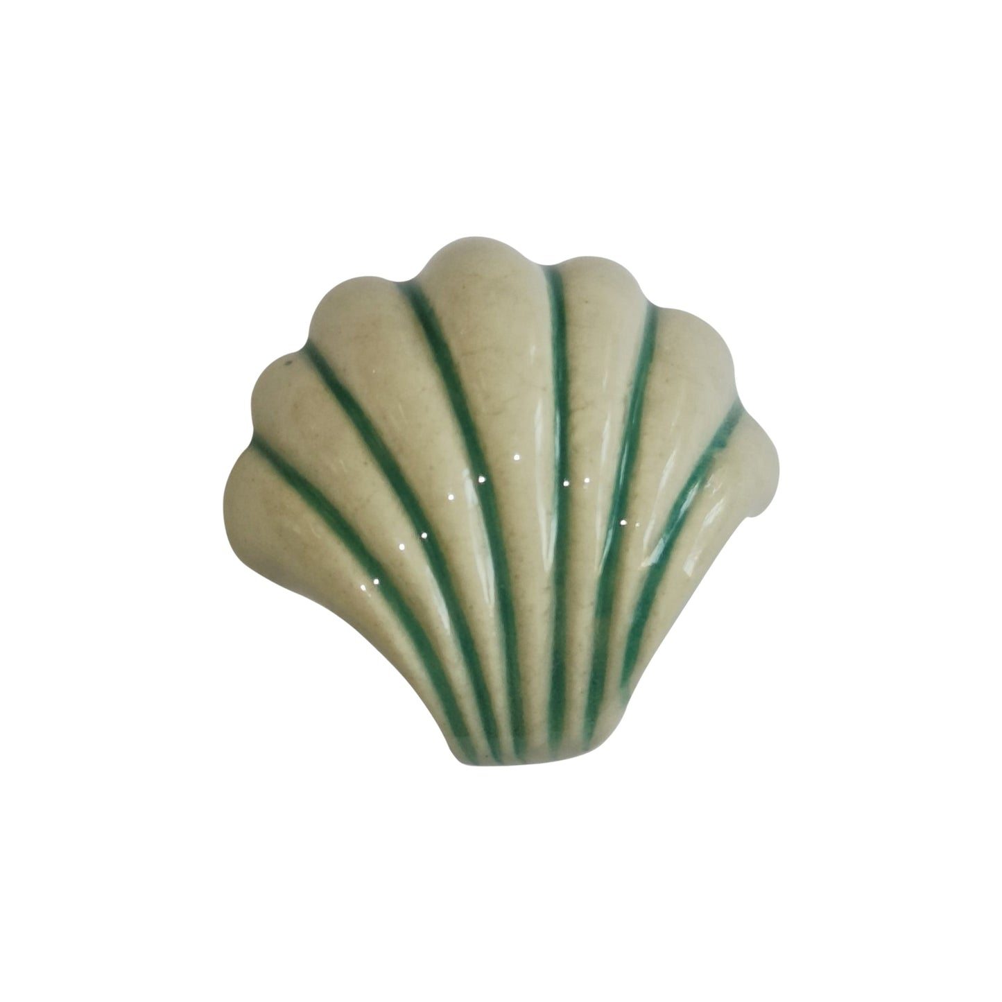 Shell Shape Ceramic Knob, Ceramic