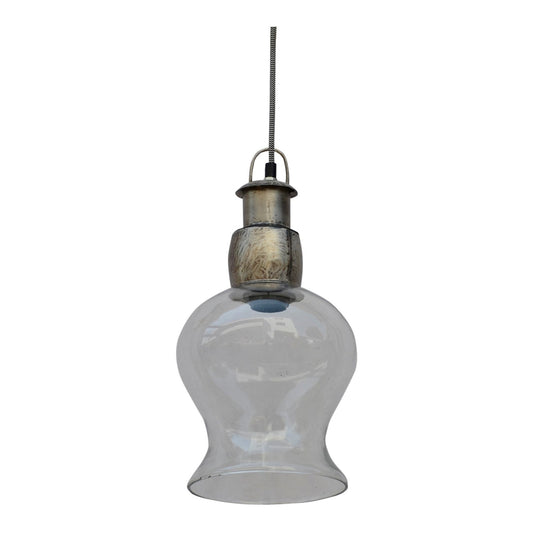 Glass Rose Pendant Light