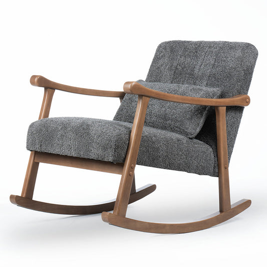 Orchid Outlook Rocking Chair, Grey