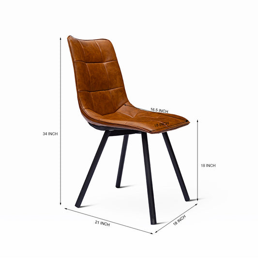 Indigoisle Inspiration PU Dining Chair