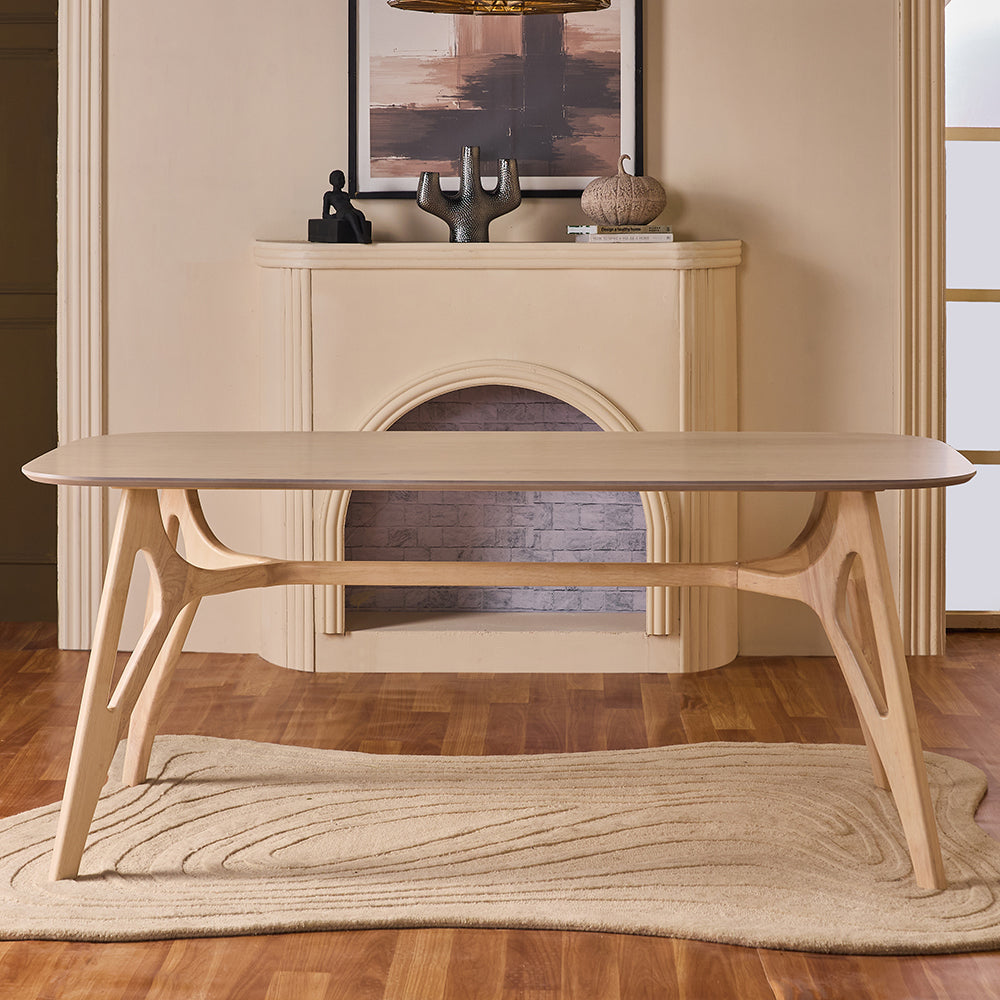Olivia Judd Dining Table, White Oak