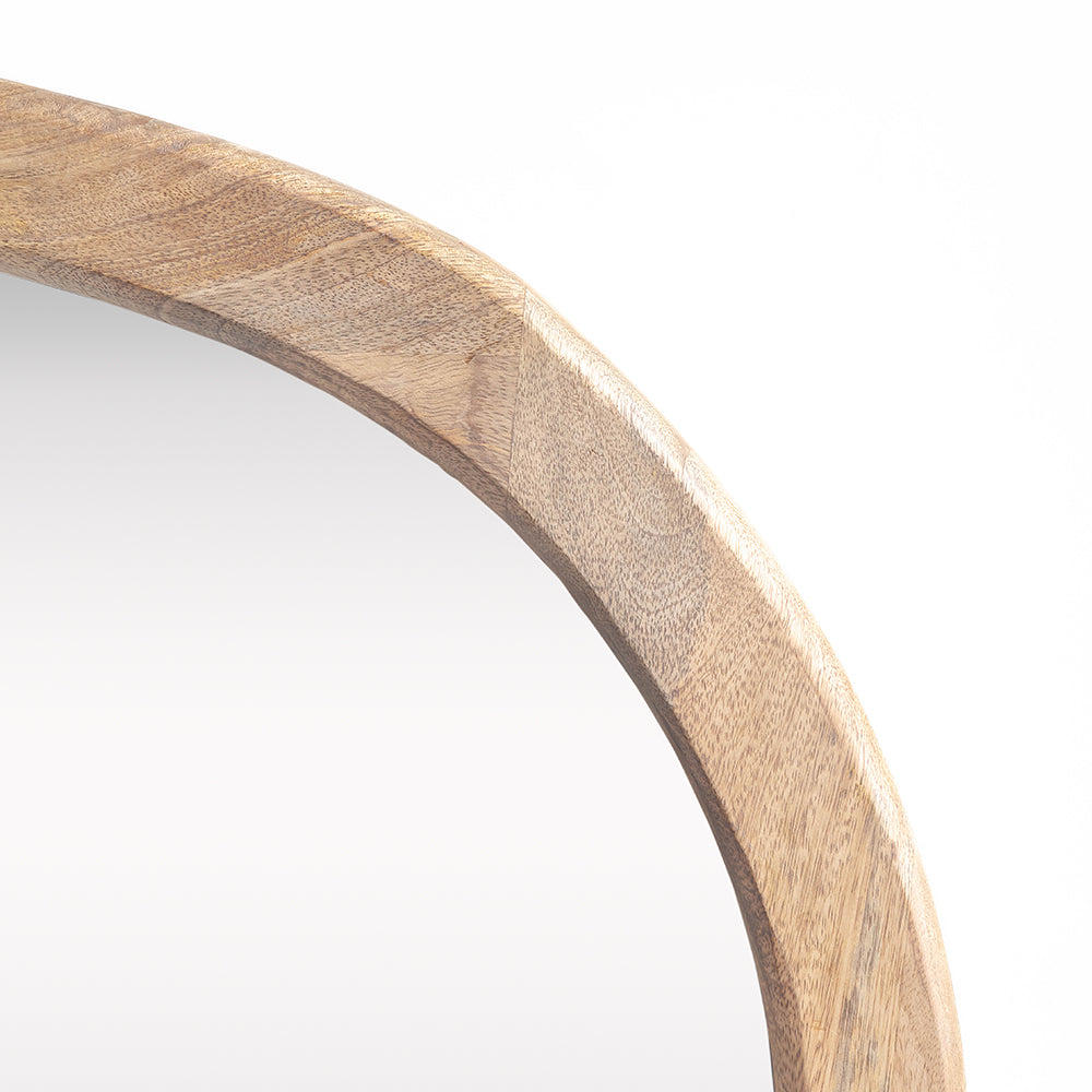 Mango Frost Mirror Frame, Natural