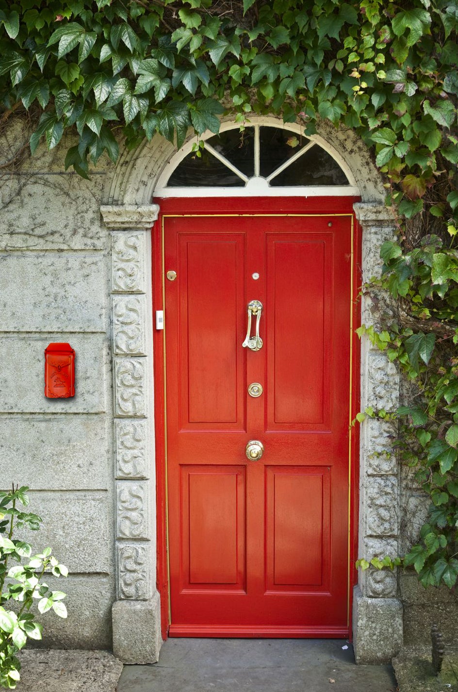 Cara Boite Aux Lettres Fonte Rouge