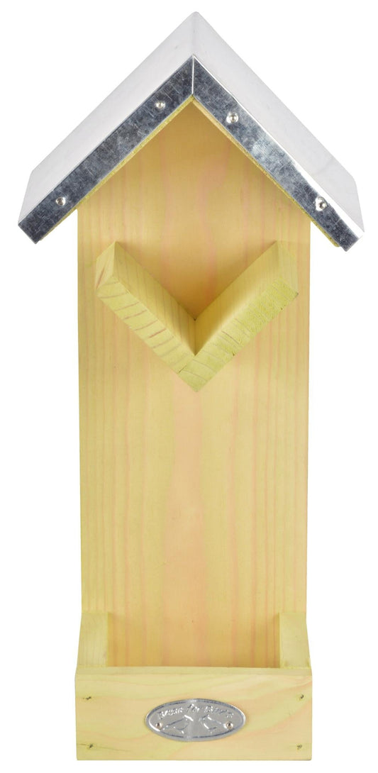 "Maison de beurre d'arachide avec mangeoire, sans nourriture pour oiseaux"