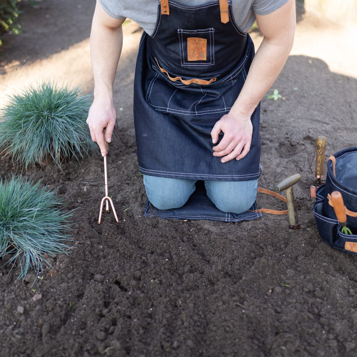 Denim Garden Tool Bag