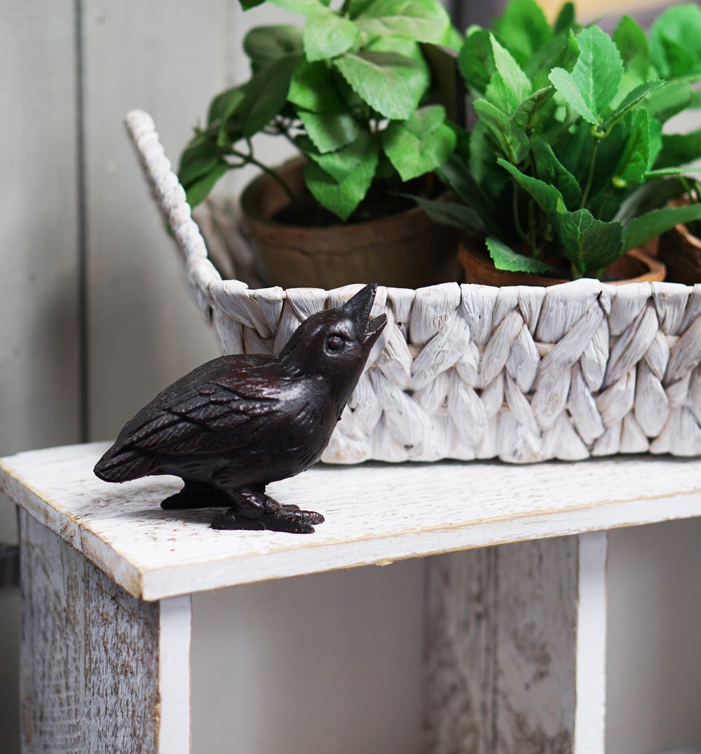 Cast Iron Baby Crow