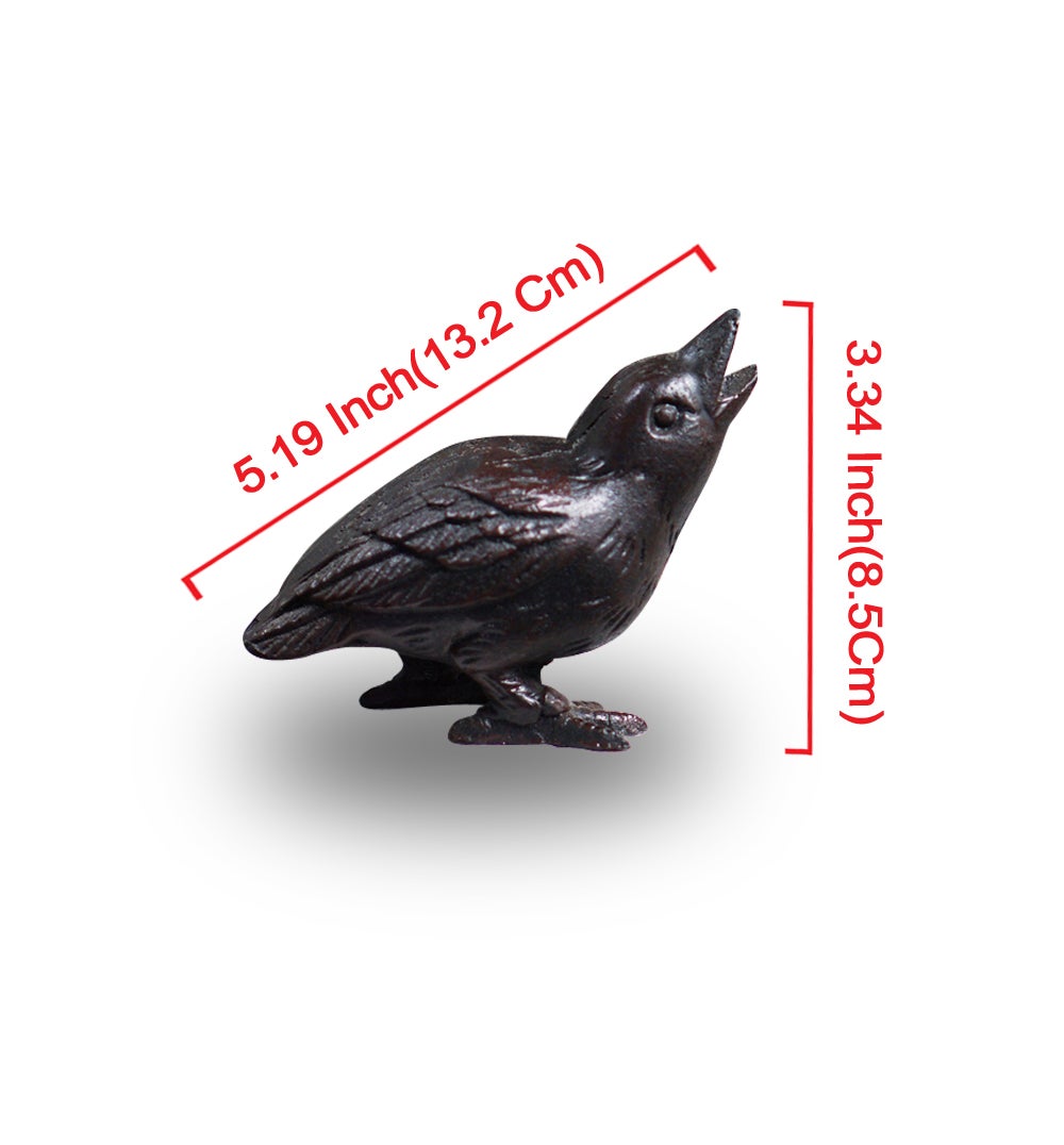 Cast Iron Baby Crow