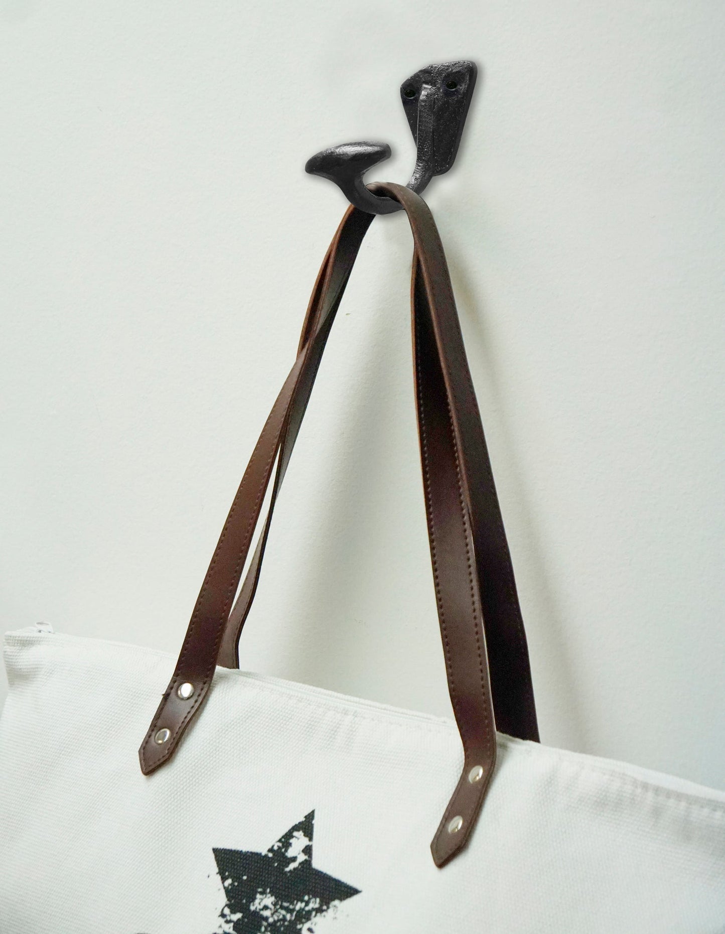 Triangle Back Hook Beam, Antique Black